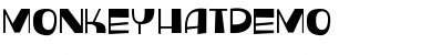Monkey Hat DEMO Regular Font Monkey Hat DEMO Regular Font