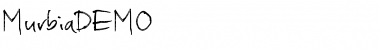 Murbia DEMO Regular Font Murbia DEMO Regular Font