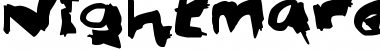 Nightmare Ink Regular Font