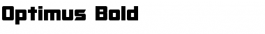 Optimus Bold Font