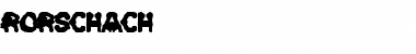 Download Rorschach Font