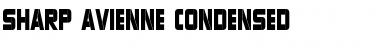 Sharp Avienne Condensed Regular Font