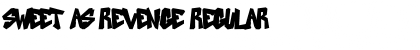 SWEET AS REVENGE Regular Font