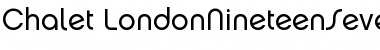 Download Chalet-LondonNineteenSeventy Font Download Chalet-LondonNineteenSeventy Font