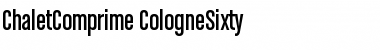 ChaletComprime-CologneSixty Font