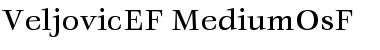 VeljovicEF MediumOsF Font