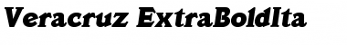Download Veracruz-ExtraBoldIta Font