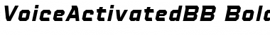 Download Voice Activated BB Font