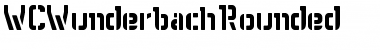 WC Wunderbach Rounded DemiBold Font