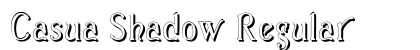 Casua_Shadow Regular preview