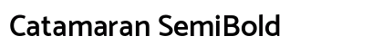 Catamaran SemiBold Preview