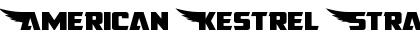 American Kestrel Straight Exp Expanded Font