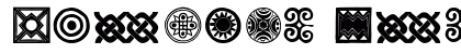 African Ornaments One Regular preview