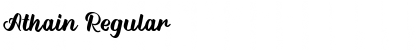 Athain Regular Font