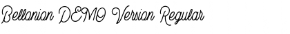 Bellonion DEMO Version Regular Font