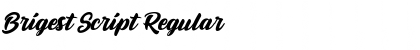 Brigest Script Regular Font