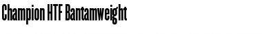 Champion Medium Font