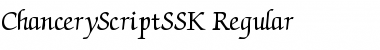 Download ChanceryScriptSSK Font