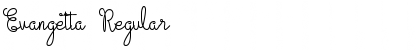 Download Evangetta Font