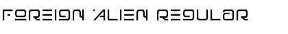 Download Foreign Alien Font