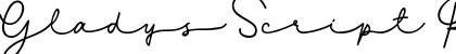 Download Gladys Script Font Download Gladys Script Font