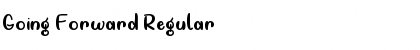 Download Going Forward Font Download Going Forward Font