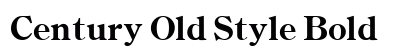 Century Old Style Bold preview