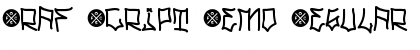Download Graf Script Demo Font Download Graf Script Demo Font