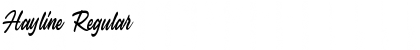 Download Hayline Font Download Hayline Font