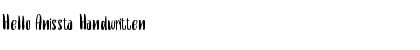 Download Hello Anissta Font Download Hello Anissta Font