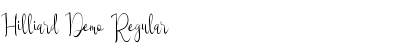 Download Hilliard Demo Font