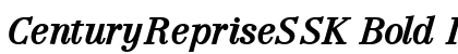 CenturyRepriseSSK Bold Italic Preview