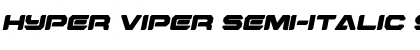 Download Hyper Viper Semi-Italic Font