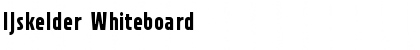 IJskelder Whiteboard Font