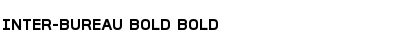 Download Inter-Bureau Bold Font Download Inter-Bureau Bold Font