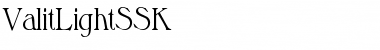 Download ValitLightSSK Font