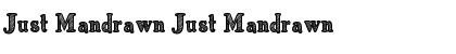 Just Mandrawn Just Mandrawn Font