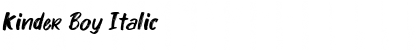 Download Kinder Boy Font