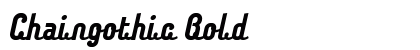 Chaingothic Bold preview