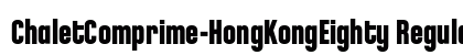ChaletComprime-HongKongEighty Regular preview