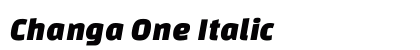 Changa One Italic