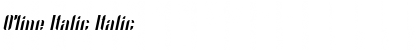 Download O'line Italic Font Download O'line Italic Font