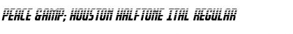 Download Peace & Houston Halftone Ital Font