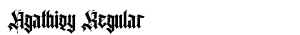 Agathiqy Regular preview
