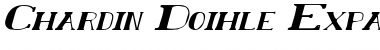 Download Chardin Doihle Expanded Italic Font Download Chardin Doihle Expanded Italic Font