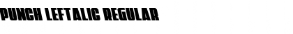 Download Punch Leftalic Font