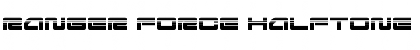 Download Ranger Force Halftone Font Download Ranger Force Halftone Font