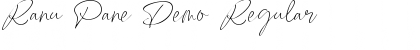 Download Ranu Pane Demo Font Download Ranu Pane Demo Font