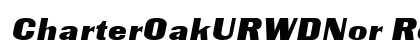 CharterOakURWDNor Regular preview