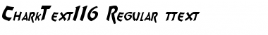 Download CharkText116 Font
